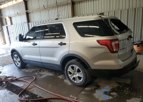 2016 Ford Explorer Police Interceptor из США, поврежденный, VIN 1FM5K8AR7GGD17153